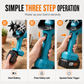 ⏰Cordless Handheld Mini Tiller Cultivator 21V Lithium Battery Powered Portable Garden Soil Loosener and Weeder for Home Yard