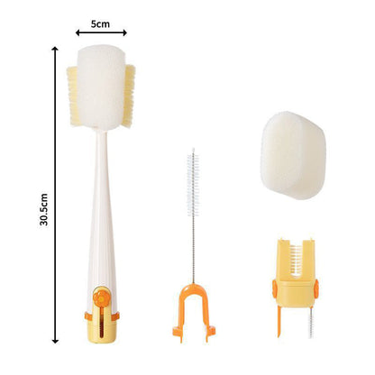 🧽✨ 5-in-1 Bottle Cleaner Set – Complete Cleaning for Every Corner 🍼✅