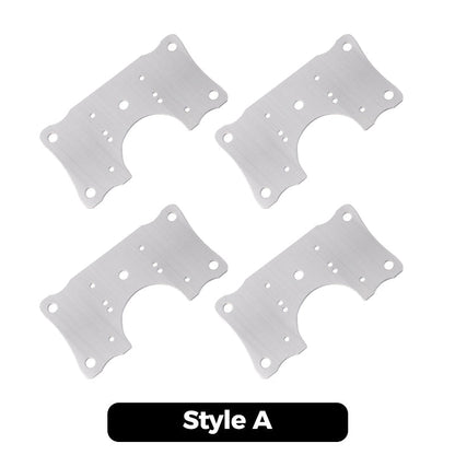 🔩 Cabinet Hinge Repair Plates – 4-Pack for Easy Cabinet Fixes 🛠️✨