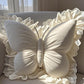 🦋 Elegant Butterfly-Shaped Throw Pillow – Delicate Lace & Charming Style 🌸✨