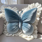 🦋 Elegant Butterfly-Shaped Throw Pillow – Delicate Lace & Charming Style 🌸✨