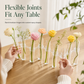 ⏳Limited-time 50% off⏰Clear Glass Test Tube Vase Set with Cleaning Brush🧪💐