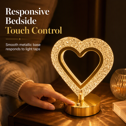 🌙 Rechargeable Touch Control Night Light – 3 Colors & Stepless Dimming ✨