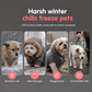 ❄️ Warm Lamb Fleece Pet Vest – Thick Lined, Built-in Leash Ring for Dogs & Cats ✨