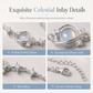 🪐✨ 925 Silver Planet & Star Necklace – Elegant Celestial Jewelry for You & Your Best Friend 🌟