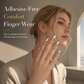 💥 Metal Fingertip Nail Ring – Bold & Fashionable Nail Jewelry ✨