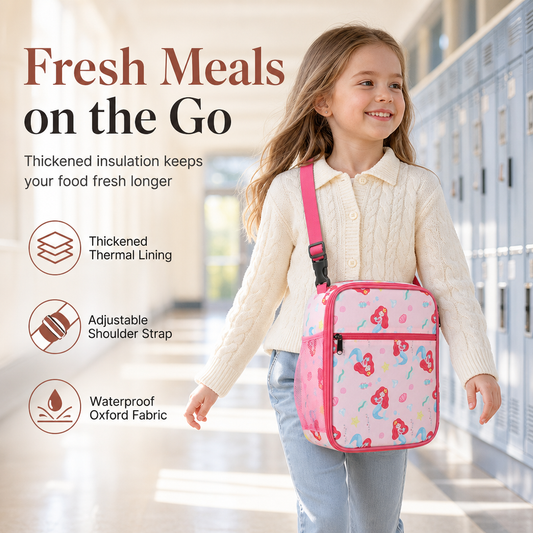🍱 Kids Cartoon Lunch Bag – Insulated, Spacious & Cute 🎒✨