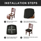 ⏰Waterproof Chair Seat Cover for Dining Room