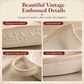 🍽️ Retro Ceramic Divided Baking Dish – Vintage Oven-to-Table Serving Tray