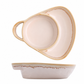 🍽️ Retro Ceramic Divided Baking Dish – Vintage Oven-to-Table Serving Tray