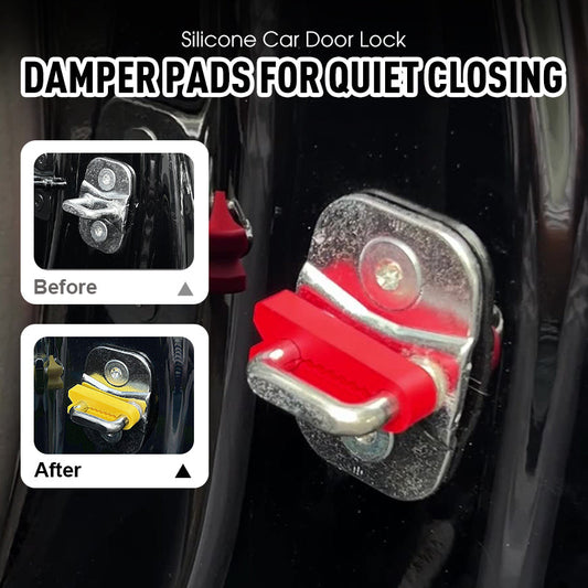 🚗 Silicone Car Door Lock Damper Pads – Reduce Noise & Improve Door Closing Comfort ✨