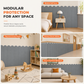 Adhesive 3D Anti Collision Soft Wall Padding for Kids Bedroom Bedside Protection and Wall Renovation