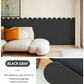 Adhesive 3D Anti Collision Soft Wall Padding for Kids Bedroom Bedside Protection and Wall Renovation