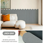 Adhesive 3D Anti Collision Soft Wall Padding for Kids Bedroom Bedside Protection and Wall Renovation