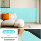 Adhesive 3D Anti Collision Soft Wall Padding for Kids Bedroom Bedside Protection and Wall Renovation