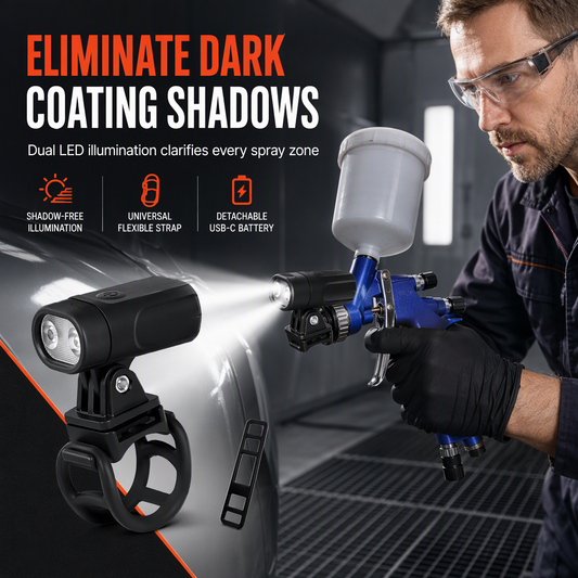 🔧✨ Lightweight Spray Gun – LED Aiming, Even Finish, Multi-scene 🎨