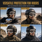 💥Retro Motorcycle Goggles – Windproof, Shatterproof Lens, Vintage Style 🕶️
