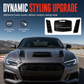 ⏰Car Hood Scoop Decoration: Sporty Aerodynamic, ABS, No-Drill, Universal Fit🚗