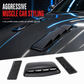 ⏰Car Hood Scoop Decoration: Sporty Aerodynamic, ABS, No-Drill, Universal Fit🚗