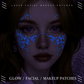 ✨ Halloween Luminous Face Tattoo Stickers – Glow In Dark, Waterproof, Easy Apply 🎃