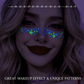 ✨ Halloween Luminous Face Tattoo Stickers – Glow In Dark, Waterproof, Easy Apply 🎃