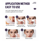 ✨ Halloween Luminous Face Tattoo Stickers – Glow In Dark, Waterproof, Easy Apply 🎃