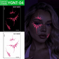 ✨ Halloween Luminous Face Tattoo Stickers – Glow In Dark, Waterproof, Easy Apply 🎃