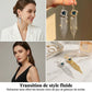 ⏰Elegant bow-shaped earrings with zircon and long dangles👂🎆📿