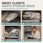 🔥 Large Capacity Bedding Organizer Bag – Tidy Up Sheets, Quilts, Blankets & Clothes ✨