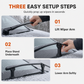 💥2-Pack Car Stand Plastic Anti-Freeze Wiper Protector for Winter