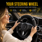 💥Rhinestone Steering Wheel Cover – Sparkling, Quilted, Luxury 🚗