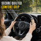 💥Rhinestone Steering Wheel Cover – Sparkling, Quilted, Luxury 🚗