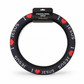 ⏰Universal 38cm Ringless Silk Steering Wheel Cover Printed Breathable Car Wheel Protector for All Seasons✨🚗