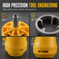 🔧 Electric Drill Pipe Threader Adapter Set – Practical & Efficient 🛠️