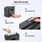 🖨️ Mini Electric Paper Shredder – Compact & Convenient for Home and Office ✨
