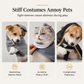 ⏰Funny Pet Nun Costume for Cats and Small Dogs Cosplay Outfit for Dress Up and Photo Props🐱✝️