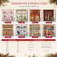 🎄 Christmas Kitchen Curtains Set – Festive & Cozy Holiday Decor ❤️✨