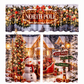 🎄 Christmas Kitchen Curtains Set – Festive & Cozy Holiday Decor ❤️✨