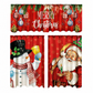 🎄 Christmas Kitchen Curtains Set – Festive & Cozy Holiday Decor ❤️✨