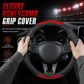 🚗⚽ Universal Non-Slip Car Steering Wheel Cover – Sporty Soccer Style ✨