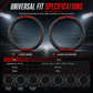 🚗⚽ Universal Non-Slip Car Steering Wheel Cover – Sporty Soccer Style ✨
