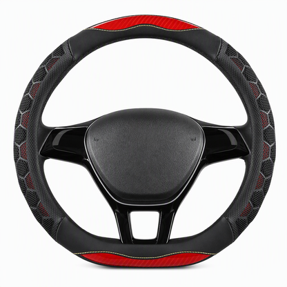 🚗⚽ Universal Non-Slip Car Steering Wheel Cover – Sporty Soccer Style ✨