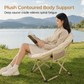 🏕️ Oversized Folding Camping Moon Chair – Extra Comfort & Sturdy Support ✨🪑