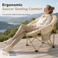 🏕️ Oversized Folding Camping Moon Chair – Extra Comfort & Sturdy Support ✨🪑