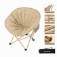🏕️ Oversized Folding Camping Moon Chair – Extra Comfort & Sturdy Support ✨🪑