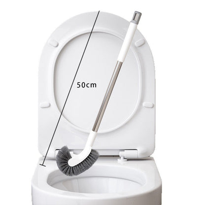 🚽 Long Handle Toilet Brush with Curved Head – Easy & Effective Cleaning ✨