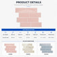 Premium Peel and Stick Backsplash Tiles for Kitchen and Bathroom