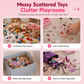 ✨ Kids’ Pretend Makeup Vanity Suitcase – Transformable, Rolling, Safe 🩷