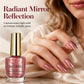 ✨ Quick-Dry Metallic Mirror Nail Polish – Rose Gold Shine & Glossy Finish 💅🌹