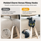 ⏰Car Headrest Hook: Cat Design, Heavy-Duty Bag Hanger, Universal Fit, No Tools